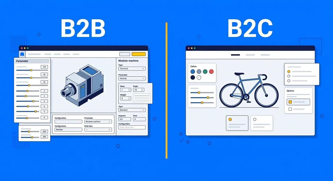 Product Configurators for B2B vs B2C: Key Differences That Matter